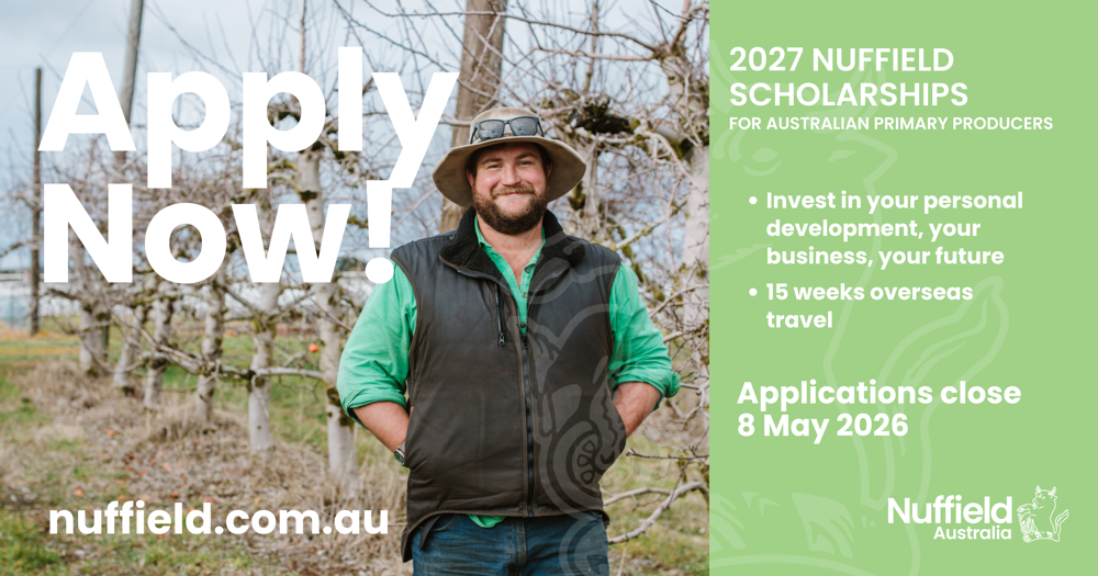 Influence what comes next: Applications open for 2027 Nuffield ...